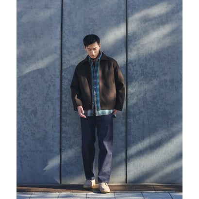 アーバンリサーチ ドアーズ URBAN RESEARCH DOORS 『UR TECH』完声/暖ニットメルトンパデットジャケット （ブラック）｜詳細画像