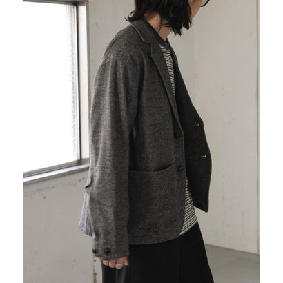 アーバンリサーチ ドアーズ URBAN RESEARCH DOORS FORK&SPOON ブラッシュドジャケット （ブラック）｜詳細画像