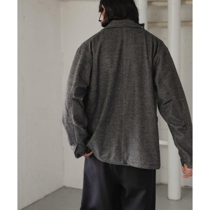 アーバンリサーチ ドアーズ URBAN RESEARCH DOORS FORK&SPOON ブラッシュドジャケット （ブラック）｜詳細画像