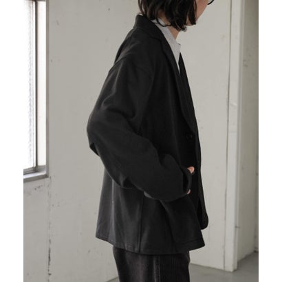 アーバンリサーチ ドアーズ URBAN RESEARCH DOORS FORK&SPOON ブラッシュドジャケット （ブラック）｜詳細画像