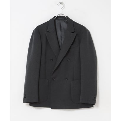 アーバンリサーチ ドアーズ URBAN RESEARCH DOORS LIFE STYLE TAILOR ツイードライクコンフォータブルダブルジャケット （ブラウン）｜詳細画像