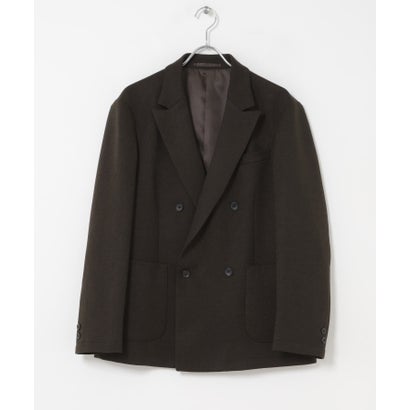 アーバンリサーチ ドアーズ URBAN RESEARCH DOORS LIFE STYLE TAILOR ツイードライクコンフォータブルダブルジャケット （グレー系その他）｜詳細画像