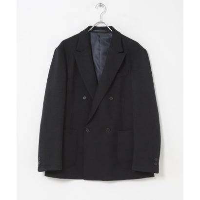 アーバンリサーチ ドアーズ URBAN RESEARCH DOORS LIFE STYLE TAILOR ツイードライクコンフォータブルダブルジャケット （グレー系その他）｜詳細画像