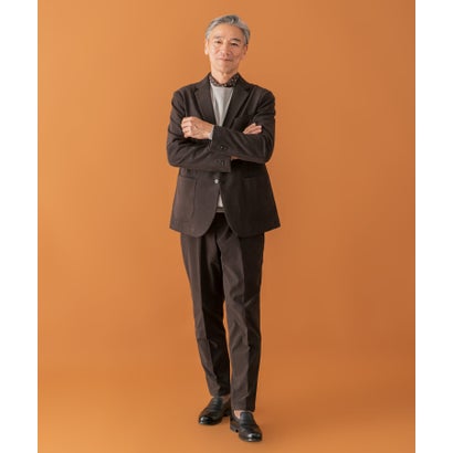 LIFE STYLE TAILOR コーデュロイコンフォータブルジャケット （ブラウン）｜詳細画像