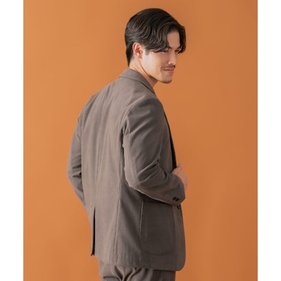 LIFE STYLE TAILOR コーデュロイコンフォータブルジャケット （ブラウン）｜詳細画像