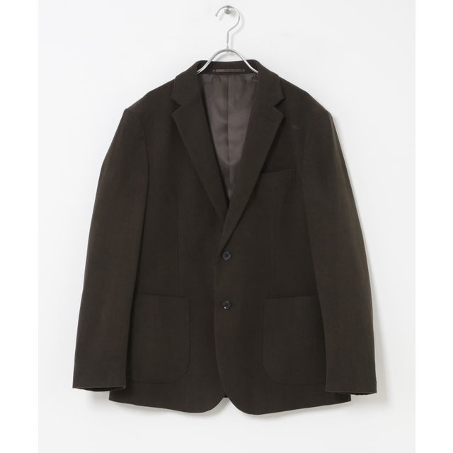 LIFE STYLE TAILOR コーデュロイコンフォータブルジャケット （ブラウン）