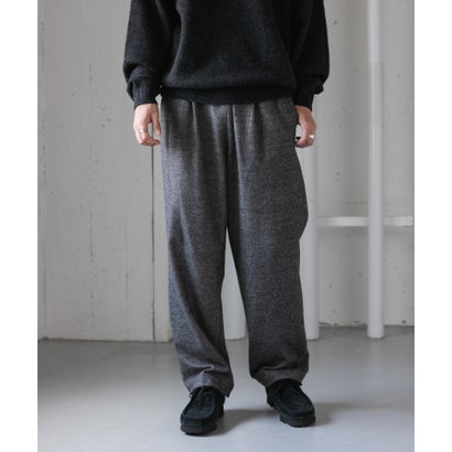 アーバンリサーチ ドアーズ URBAN RESEARCH DOORS FORK&SPOON ブラッシュドパンツ （ブラック）｜詳細画像