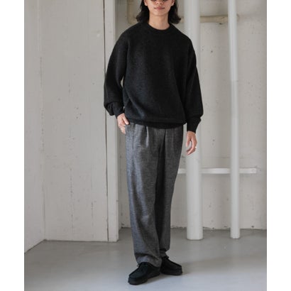 アーバンリサーチ ドアーズ URBAN RESEARCH DOORS FORK&SPOON ブラッシュドパンツ （ブラック）｜詳細画像