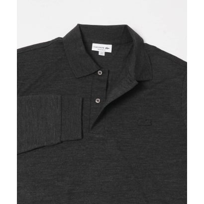 アーバンリサーチ ドアーズ URBAN RESEARCH DOORS LACOSTE ウールジャージ ロングスリーブ ポロシャツ （ブラウン）｜詳細画像