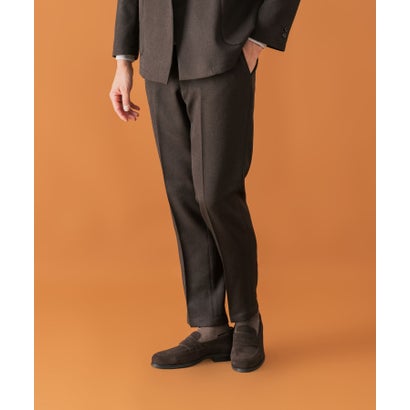 LIFE STYLE TAILOR ツイードライクコンフォータブルパンツ （グレー系その他）｜詳細画像