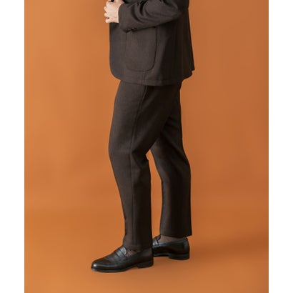 LIFE STYLE TAILOR ツイードライクコンフォータブルパンツ （グレー系その他）｜詳細画像