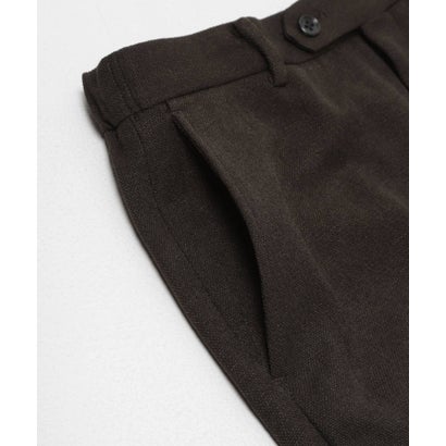 アーバンリサーチ ドアーズ URBAN RESEARCH DOORS LIFE STYLE TAILOR ツイードライクコンフォータブルパンツ （ブラウン）｜詳細画像