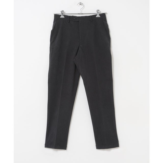 LIFE STYLE TAILOR コーデュロイコンフォータブルパンツ （チャコールグレー）
