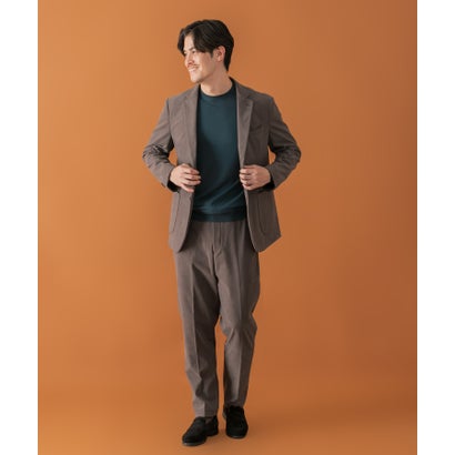 LIFE STYLE TAILOR コーデュロイコンフォータブルパンツ （ブラウン）｜詳細画像