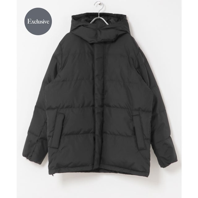 『別注』TAION×LIFE STYLE TAILOR ダウンコート （ブラック）