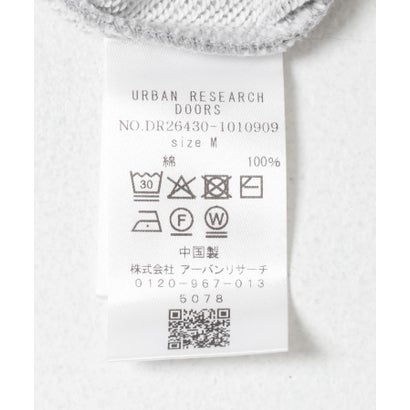 アーバンリサーチ ドアーズ URBAN RESEARCH DOORS URDドロスト裏毛スウェット （ブラウン）｜詳細画像