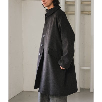 アーバンリサーチ ドアーズ URBAN RESEARCH DOORS FORK&SPOON ウールバルマカンコート （グレー系その他）｜詳細画像