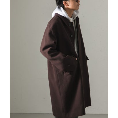 アーバンリサーチ ドアーズ URBAN RESEARCH DOORS FORK&SPOON ウールバルマカンコート （ブラウン）｜詳細画像