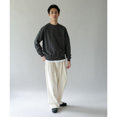 アーバンリサーチ ドアーズ URBAN RESEARCH DOORS TAKESHI WADAワンポイントスウェット （ブラック）｜詳細画像