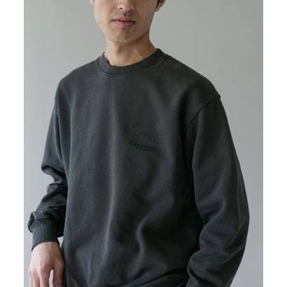 アーバンリサーチ ドアーズ URBAN RESEARCH DOORS TAKESHI WADAワンポイントスウェット （ブラック）｜詳細画像