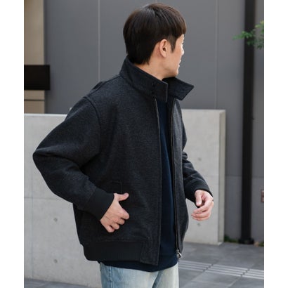 アーバンリサーチ ドアーズ URBAN RESEARCH DOORS ウールブレンドハリントンジャケット （ブラウン）｜詳細画像