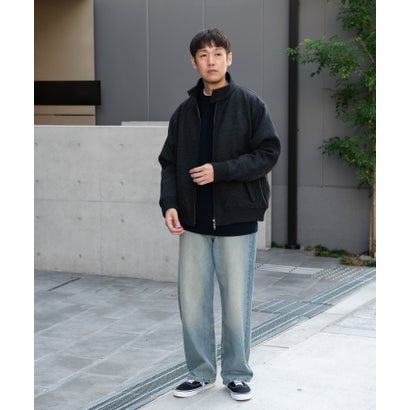 アーバンリサーチ ドアーズ URBAN RESEARCH DOORS ウールブレンドハリントンジャケット （ブラウン）｜詳細画像