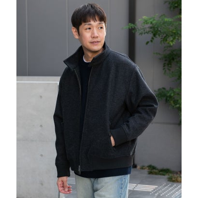 アーバンリサーチ ドアーズ URBAN RESEARCH DOORS ウールブレンドハリントンジャケット （ブラウン）｜詳細画像