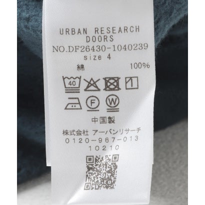 アーバンリサーチ ドアーズ URBAN RESEARCH DOORS FORK&SPOON ヘムドローコードスウェットパンツ （グリーン系その他）｜詳細画像