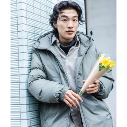 『別注』Marmot×DOORS 2WAY HOODED DOWN COAT （チャコールグレー）｜詳細画像