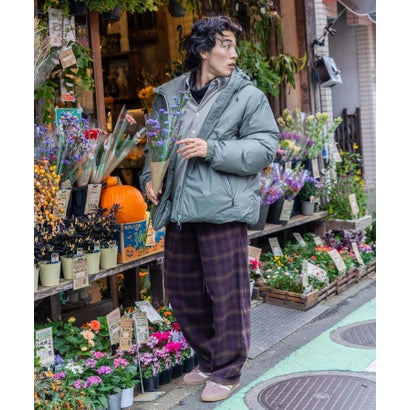 『別注』Marmot×DOORS 2WAY HOODED DOWN COAT （チャコールグレー）｜詳細画像