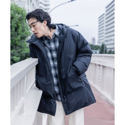『別注』Marmot×DOORS 2WAY HOODED DOWN COAT （チャコールグレー）｜詳細画像