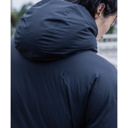 『別注』Marmot×DOORS 2WAY HOODED DOWN COAT （チャコールグレー）｜詳細画像