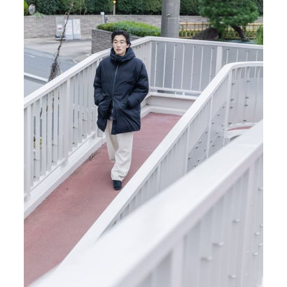 『別注』Marmot×DOORS 2WAY HOODED DOWN COAT （ブラック）｜詳細画像