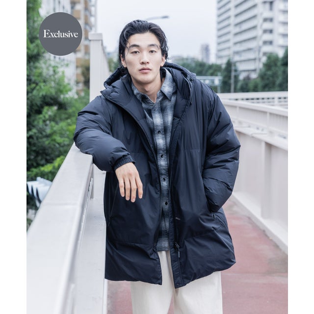 『別注』Marmot×DOORS 2WAY HOODED DOWN COAT （ブラック）