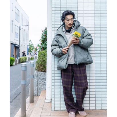 『別注』Marmot×DOORS 2WAY HOODED DOWN COAT （オリーブ）｜詳細画像