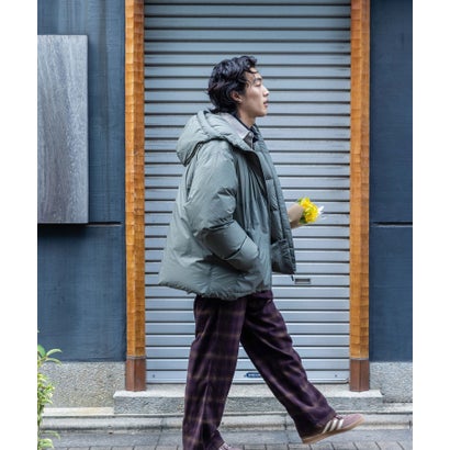 『別注』Marmot×DOORS 2WAY HOODED DOWN COAT （オリーブ）｜詳細画像