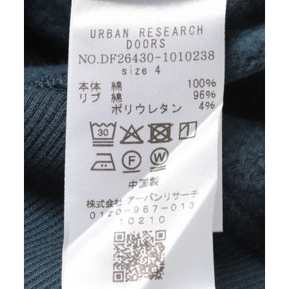 アーバンリサーチ ドアーズ URBAN RESEARCH DOORS FORK&SPOON フルジップフーディースウェット （グリーン系その他）｜詳細画像
