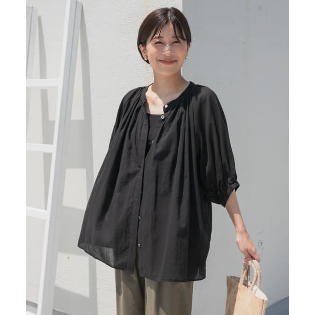 アーバンリサーチ ドアーズ URBAN RESEARCH DOORS コットンボイル