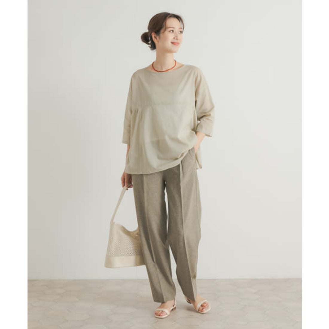 アーバンリサーチ ドアーズ URBAN RESEARCH DOORS コットンボイル 