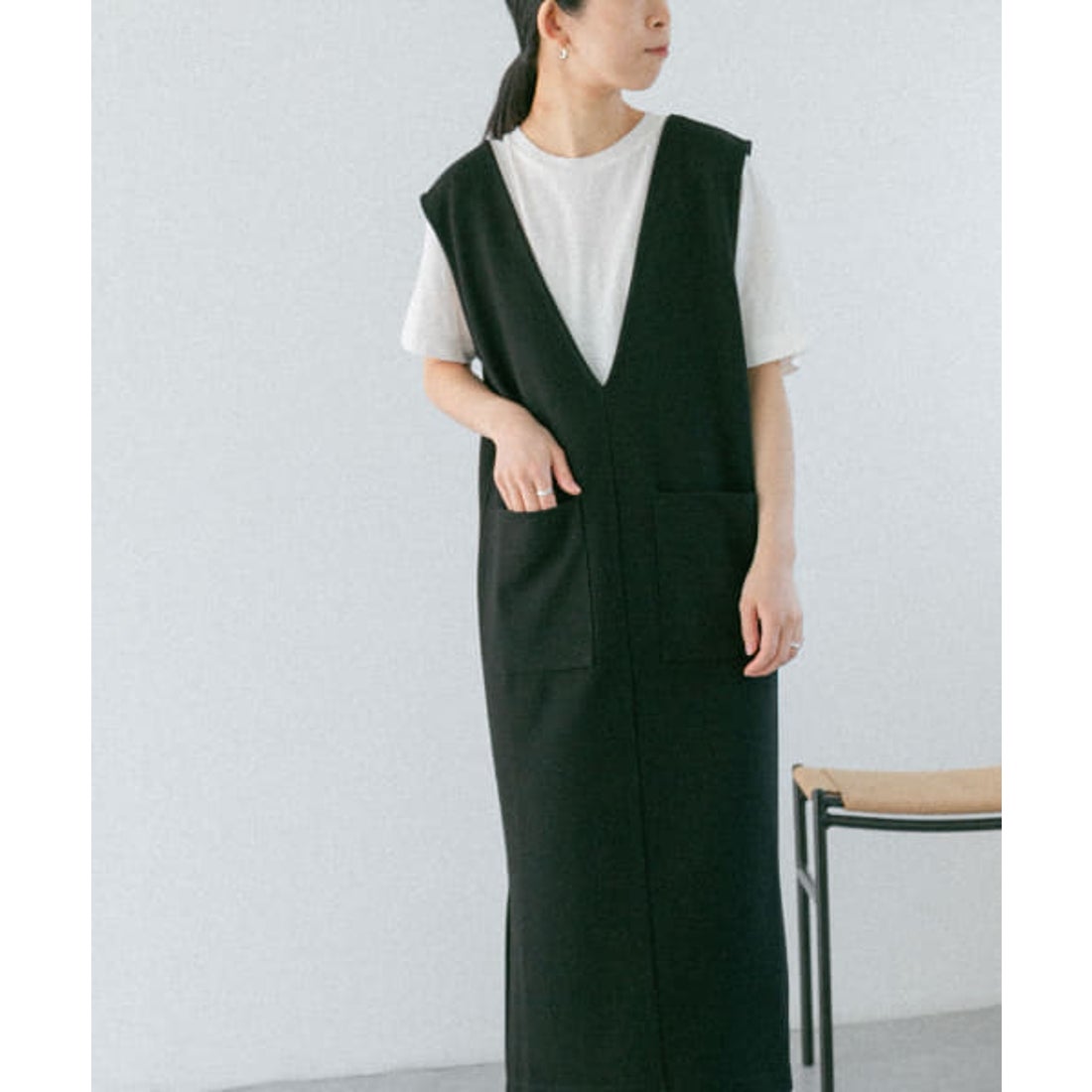 アーバンリサーチ ドアーズ URBAN RESEARCH DOORS FORK&SPOON カットツイル2WAYジャンパースカート ...