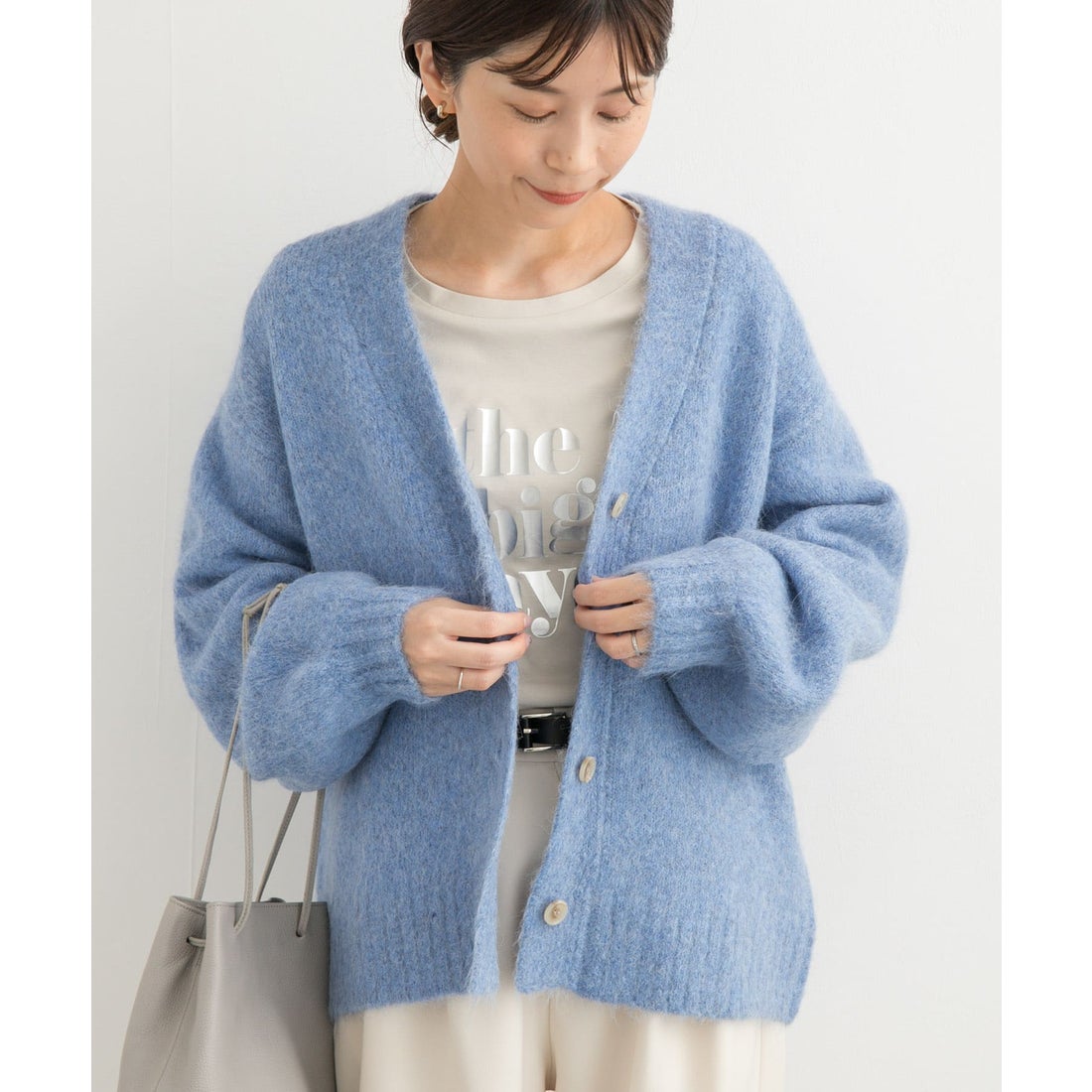 アーバンリサーチ ドアーズ URBAN RESEARCH DOORS アルパカシャギー 