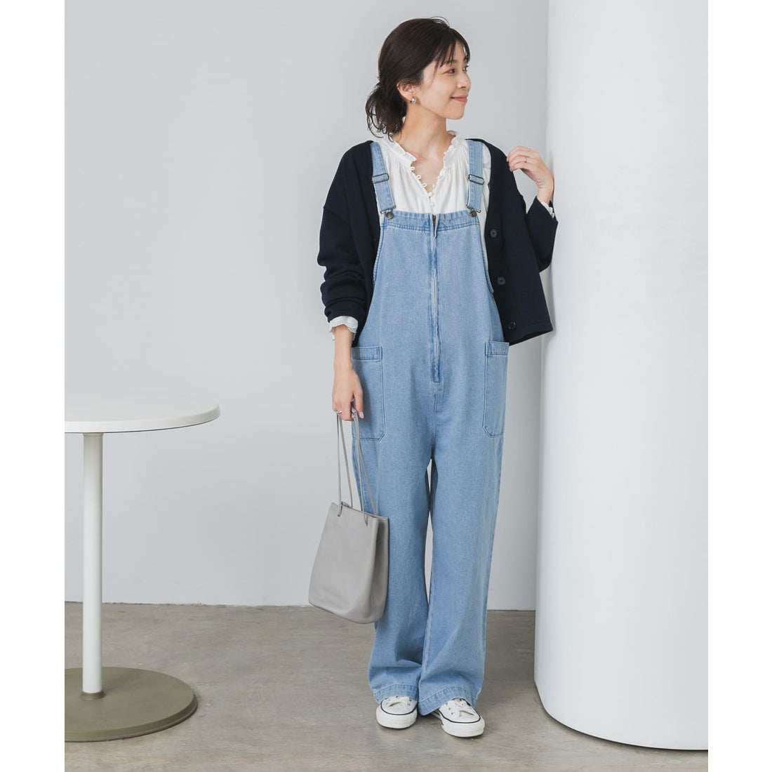 アーバンリサーチ ドアーズ URBAN RESEARCH DOORS デニムサロペット