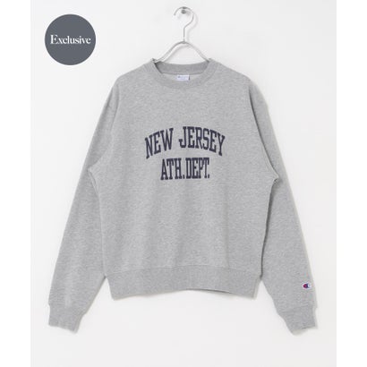 アーバンリサーチ ドアーズ URBAN RESEARCH DOORS 『別注』Champion×DOORS SWEAT CREWNECK PULLOVER （アイボリー）｜詳細画像