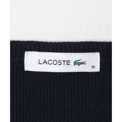 アーバンリサーチ ドアーズ URBAN RESEARCH DOORS LACOSTE リブジャージーカーディガン （グレー）｜詳細画像