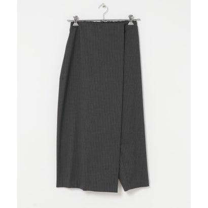 アーバンリサーチ ドアーズ URBAN RESEARCH DOORS mizuiro ind STRIPE WRAP LIKE PANTS （グレー系その他）｜詳細画像