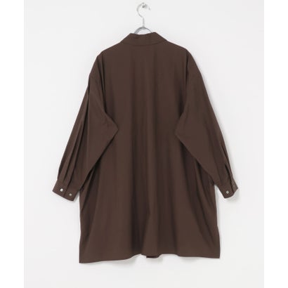 アーバンリサーチ ドアーズ URBAN RESEARCH DOORS mizuiro ind BOX CUT SHIRTS （ブラウン）｜詳細画像