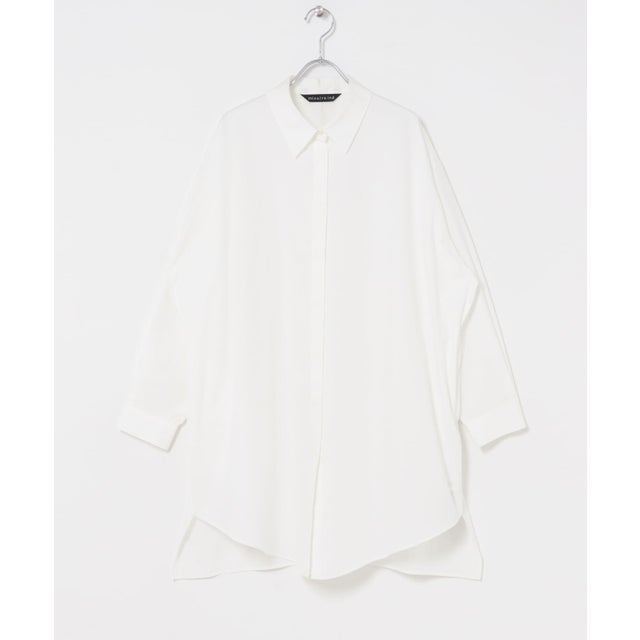 mizuiro ind BOX CUT SHIRTS （オフホワイト）