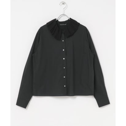 アーバンリサーチ ドアーズ URBAN RESEARCH DOORS mizuiro ind PLEATS COLLAR SHIRTS （オフホワイト）｜詳細画像