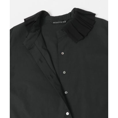 アーバンリサーチ ドアーズ URBAN RESEARCH DOORS mizuiro ind PLEATS COLLAR SHIRTS （オフホワイト）｜詳細画像