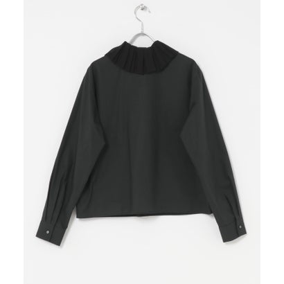 アーバンリサーチ ドアーズ URBAN RESEARCH DOORS mizuiro ind PLEATS COLLAR SHIRTS （オフホワイト）｜詳細画像